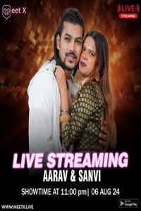 Saan and Aarav Live (2024) MeetX Original